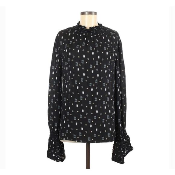 Kobi Halperin Silk Printed Blouse - Picture 1 of 7